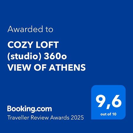 Cozy Loft 360O View Of Athens Lejlighed Eksteriør billede