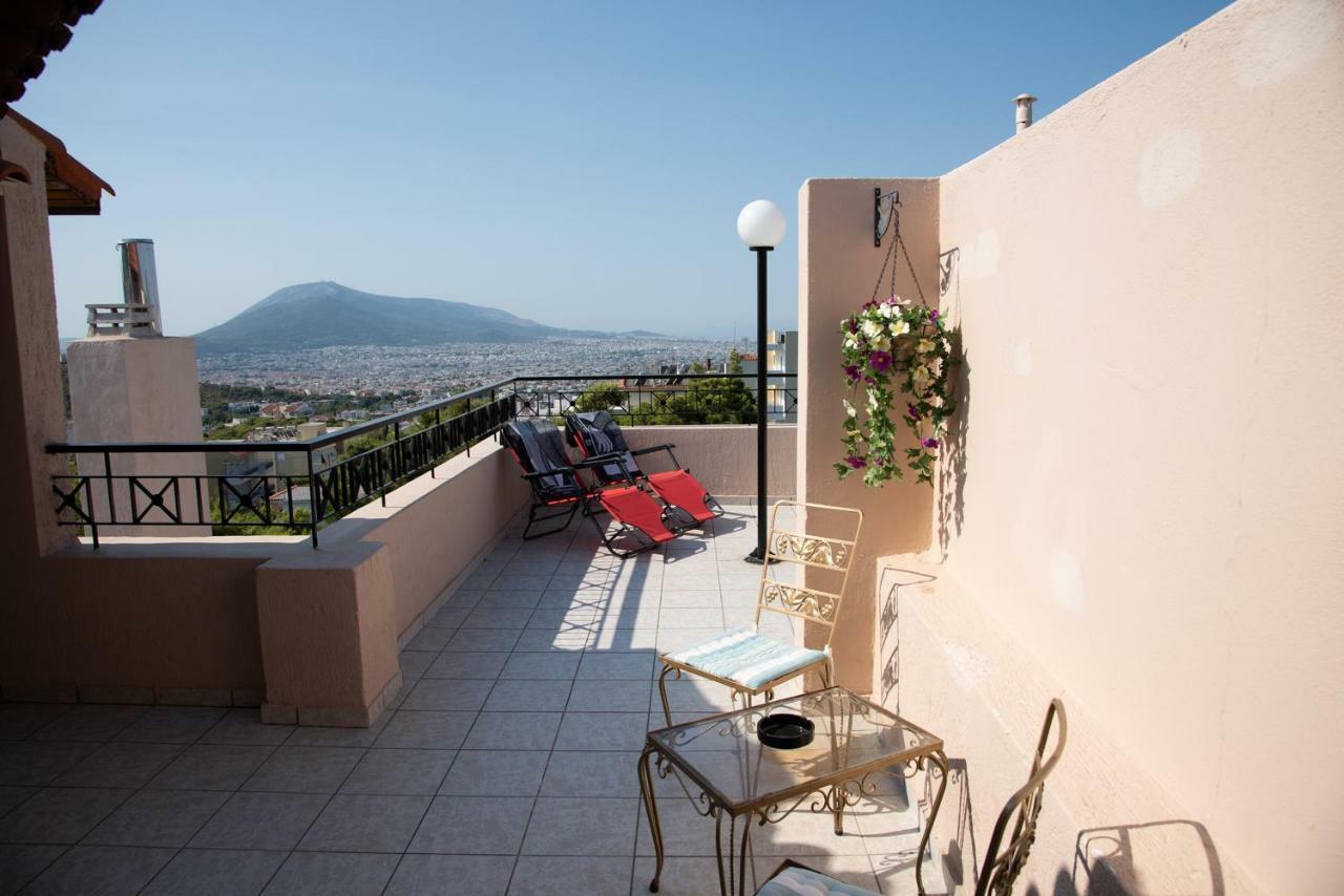 Cozy Loft 360O View Of Athens Lejlighed Eksteriør billede